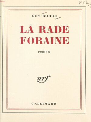 cover image of La rade foraine